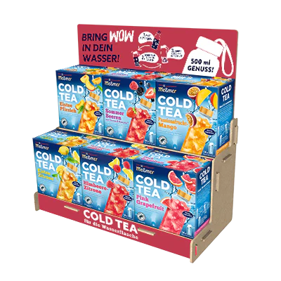 Cold Tea Bestseller Set im  Aufsteller